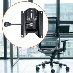 Office Chair Tilt Base Swivel Chair Base Plate Adjustable Chair Replacement Part for Salon Chair Desk Rolling Chair Gaming Chair