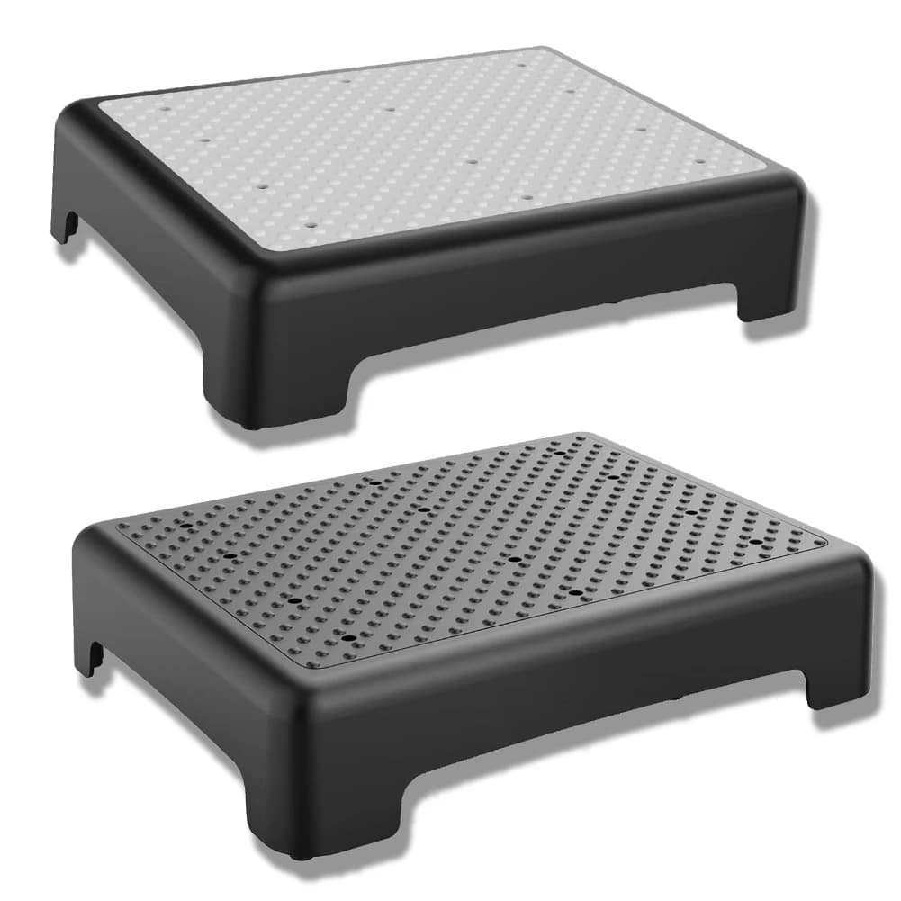 Non-Slip Step Platform Indoor and Outdoor, Portable Step Riser for Adults & Seniors, Safety Step for Car, Bedside, Shower
