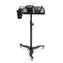 Rolling Salon Tray Cart Organizer Hair Extension Tool Salon Trolley Hair Color Service Tray for Salon