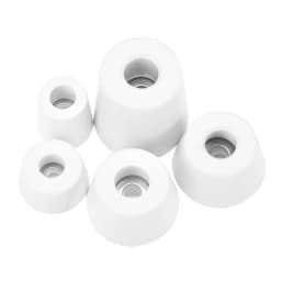 8Pcs White Rubber Feet Non-slip Furniture Feet Chair Floor Protector Table Leg Cover Cabinet Bottom Pads Furniture Legs