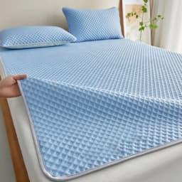 Breathable Cooling Mattress Skin-friendly Washable Summer Sleeping Mat Lightweight Comfortable Smooth Air Condition Cushion