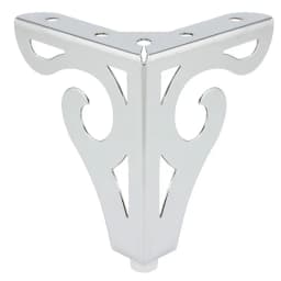 4pcs Gold/Black/Silver Iron Sofa Leg Hollow Cabinet Foot European Furniture Holder Side Tea Table Legs
