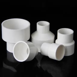 1-10pcs 20/25/32/40~315mm White PVC Straight Reducing Connector Water Pipe Fitting Garden Irrigation Water Tube Aquarium Adapter