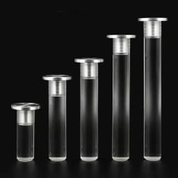 Acrylic TV Cabinet Foot Sofa Foot Bathroom Cabinet Foot Coffee Table Luxury Furniture Foot Support Legs Adjustable Cabinet Feet