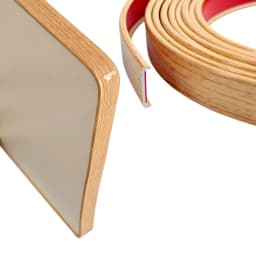 1pc 5m/196.85in Self Adhesive PVC Edge Banding Strip Sealing Tape U-Shaped Strip for Furniture Cabinet Desk Edge Guard Protector