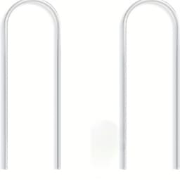 U-Shaped Acrylic Plant Climbing Stakes-for Indoor/Outdoor Vines,Flowers&Garden Plants- Lightweight Stakes for Healthy Growth