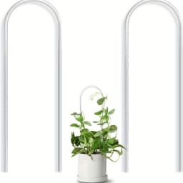 U-Shaped Acrylic Plant Climbing Stakes-for Indoor/Outdoor Vines,Flowers&Garden Plants- Lightweight Stakes for Healthy Growth