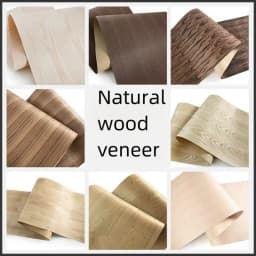 Natural Wood Veneer White Oak Black Walnut Teak Rosewood Various Furniture Veneers 58x250cm Thickness 0.25mm
