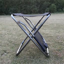 Portable Lightweight Folding Aluminum Alloy Camping Stool Outdoor Travel Fish Small Chair Durable Picnic Seat for Hiking
