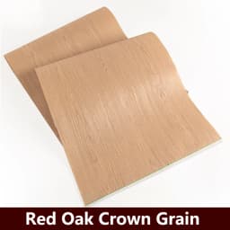 58x250cm Red Oak Engineered Wood Veneer for Furniture, Decorative Surfaces, Wall Paneling & Cabinet Renovation