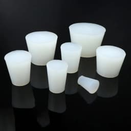 1-10pcs Food Grade Silicone Bottle Stopper Solid Rubber Plug Dia 8-110mm Hight 11-53mm For Wine Bottle Test Tube Glass Container