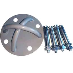 Wall Ceiling X Mount Bracket for Gym Home Suspension Straps X Mounts Anchor for Rings Fitness Training Yoga Swing Battle