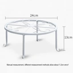 Metal Plant Stand Flower Pot Base Holder Stool for Home Garden Indoor Outdoor Flower Plant Display Free Standing Bonsai Holder