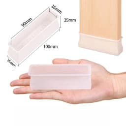4pcs Silicone Chair Leg Caps Anti Slip Furniture Feet Cover Floor Protector Pad Wood Sofa Table Bed Mute Mat Bumper Damper