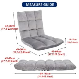 Lazy Sofa Tatami Chair Cover Seat Chair Cover Japanese Folding Dormitory Bed Armchair Case for Legless Recliner Student Sofa Bed