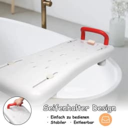 Bathtub Bench With Handle Elderly Bathtub Shower Board Bath Sitting Board With Rounded Corners For Disabled People The Elderly