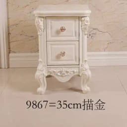 Luxury European Night Table Nordic Aesthetic Unique Italian Nightstand Advanced Sense High-end Criado Mudo Home Furniture