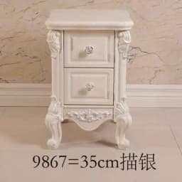 Luxury European Night Table Nordic Aesthetic Unique Italian Nightstand Advanced Sense High-end Criado Mudo Home Furniture