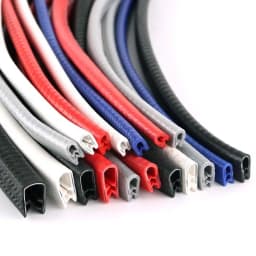 1/5Meter Higth8-26mm Width6-26mm U-Shaped Sealing Strip Rubber Edging Stainless Steel Protectio Car Door Edge Seal Strip