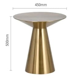 Italian Design Stainless Steel Modern Coffee Table Luxury Round Tables Gold Bedroom Table Living Room Mobile Furniture WWH20YH