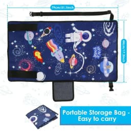 Children's Travel Portable Airplane Bed Cute Cartoon Oxford Foot Leg Rest Airplane Hammock Kids