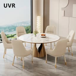 UVR Restaurant Chairs Hotel Kitchen Backrest Stool Modern Simple Dining Chair Cafe Upholstered Stool Light Luxury Furniture