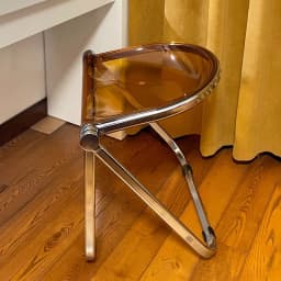 Nordic Middle Ancient Foldable Chair Home Transparent Style Office Leisure Dining Chair Acrylic Creative