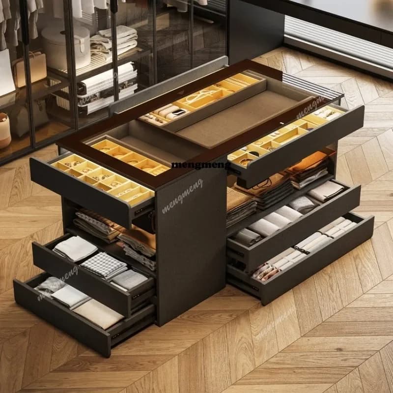 R Standing Display Living Room Cabinets Floor Salon Organizer Cube Cabinet Luxury Jewelry Meuble De Rangements Home Accessories