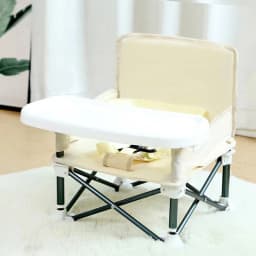 Portable Children Baby High Chair Foldable Baby Dining Table Small Dinning Table Chairs Restaurant Chair for Baby Outside Eat