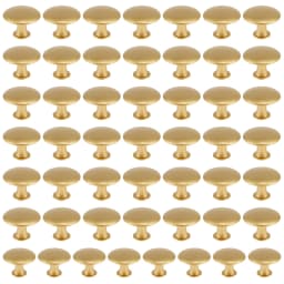 25Pcs Drawer Knob Set Zinc Alloy Cabinet Handles Rustproof Gold Dresser Knobs Decorative Drawer Pull Handle Furniture Hardware