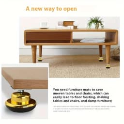 4Pcs Plastic Cabinet Legs Height Increase Foot Mat Coffee Table Foot Support Leg Round Leg Furniture Foot Mat Shelf Foot Mat Ba