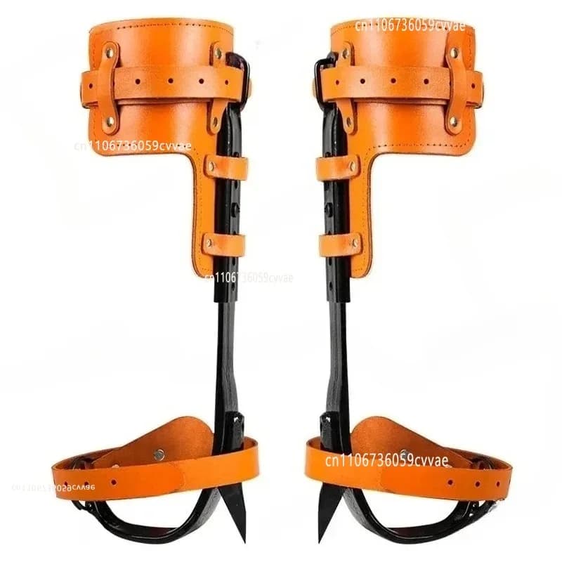 Pruning Equipment for Tree Climbing Pruning Claw Thicken and Widen Tree Climbing Spike Set with Double Shoulder Seat Belt