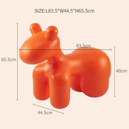 Large Cartoon Children's Chair Living Room Furniture Creative Animal Stool Cashmere Hippo Chair Home Decor Shoe Changing Stool