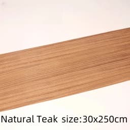 Home Wooden Furniture Veneer Thickness 0.2mm Natural Teak Veneer Wooden Sheet for Furniture Cabinet/Wood Door Decoration