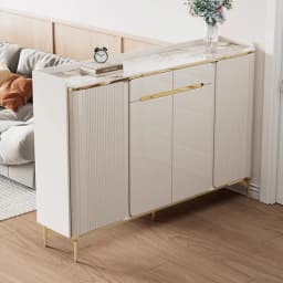 Design Neutral Living Room Cabinets Luxury European Modern Elegant Living Room Cabinets Beauty Storage Szafka Vintage Furniture