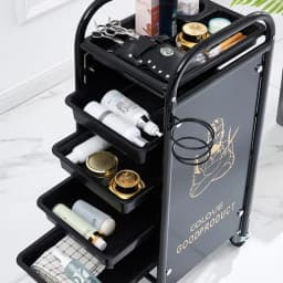 Trolley for Hairdresser Barberia Multi-purpose Organizer Professional Hairdressing Trolley To Transport Things Barber Furniture