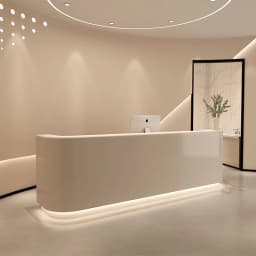 Beauty salon simple cream wind checkout page medical beauty dental clinic bar table clothing store yoga studio company front des