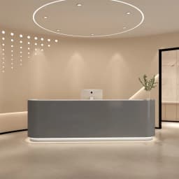 Beauty salon simple cream wind checkout page medical beauty dental clinic bar table clothing store yoga studio company front des
