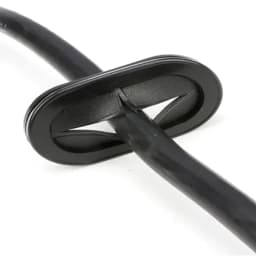 Round or Oval Double Sided Rubber Grommets Protective Coil Rubber Sealing Cap Hole Plug For Protection Wire Cable Seal Ring