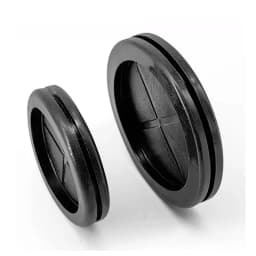 Round or Oval Double Sided Rubber Grommets Protective Coil Rubber Sealing Cap Hole Plug For Protection Wire Cable Seal Ring