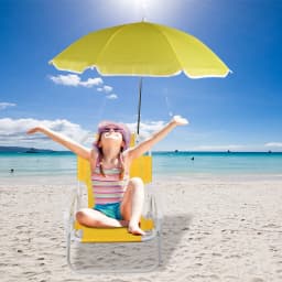 Beach Chairs and Umbrellas Outdoor Beach Folding Multifunctional Portable Deck Chairs for Children Pool Campsite sillas de playa