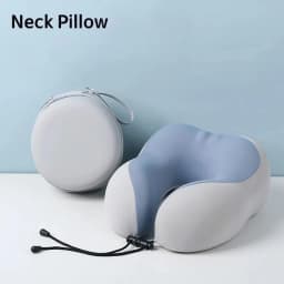 Memory Cotton U-shaped Pillow Portable Storage Set, Removable and Washable, Cool Neck Support, Airplane Pillow Wholesale