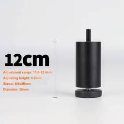 4PCS Adjustable Furniture Leg M8 Aluminum Alloy Table Legs For TV Cabinet,Wardrobe,Raised Refrigerator Washing Machine Feet