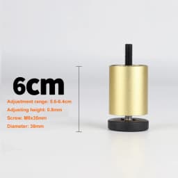 4PCS Adjustable Furniture Leg M8 Aluminum Alloy Table Legs For TV Cabinet,Wardrobe,Raised Refrigerator Washing Machine Feet