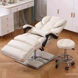 Hydraulic Leg Barber Shop Chair Reclining And Lifting Beauty Chair Beauty Salon Comfortable Tattoo Chair 의자 Hair Salon Furniture