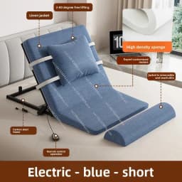 Smart Electric Adjustable Bed Stand Assist Recliner Heavy Duty Hand Movement Home Care Hospital Bedroom Furniture