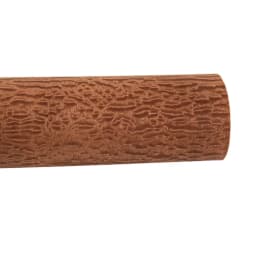 Length:2meter Width:280mm T:0.3mm Thin Natural Spherical Sapele Solid Wood Veneer Sheet Ideal for Furniture Home DIY Door Decor