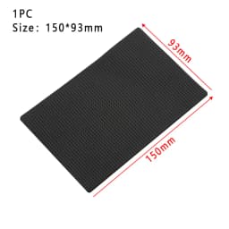 1/2/6/15/24PCS Anti Noisy Self-adhesive Furniture Leg Pads Anti-slip Rub Mat Soft Thickening Geometric Shape Floor Protector