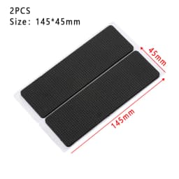 1/2/6/15/24PCS Anti Noisy Self-adhesive Furniture Leg Pads Anti-slip Rub Mat Soft Thickening Geometric Shape Floor Protector
