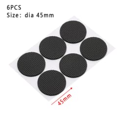 1/2/6/15/24PCS Anti Noisy Self-adhesive Furniture Leg Pads Anti-slip Rub Mat Soft Thickening Geometric Shape Floor Protector